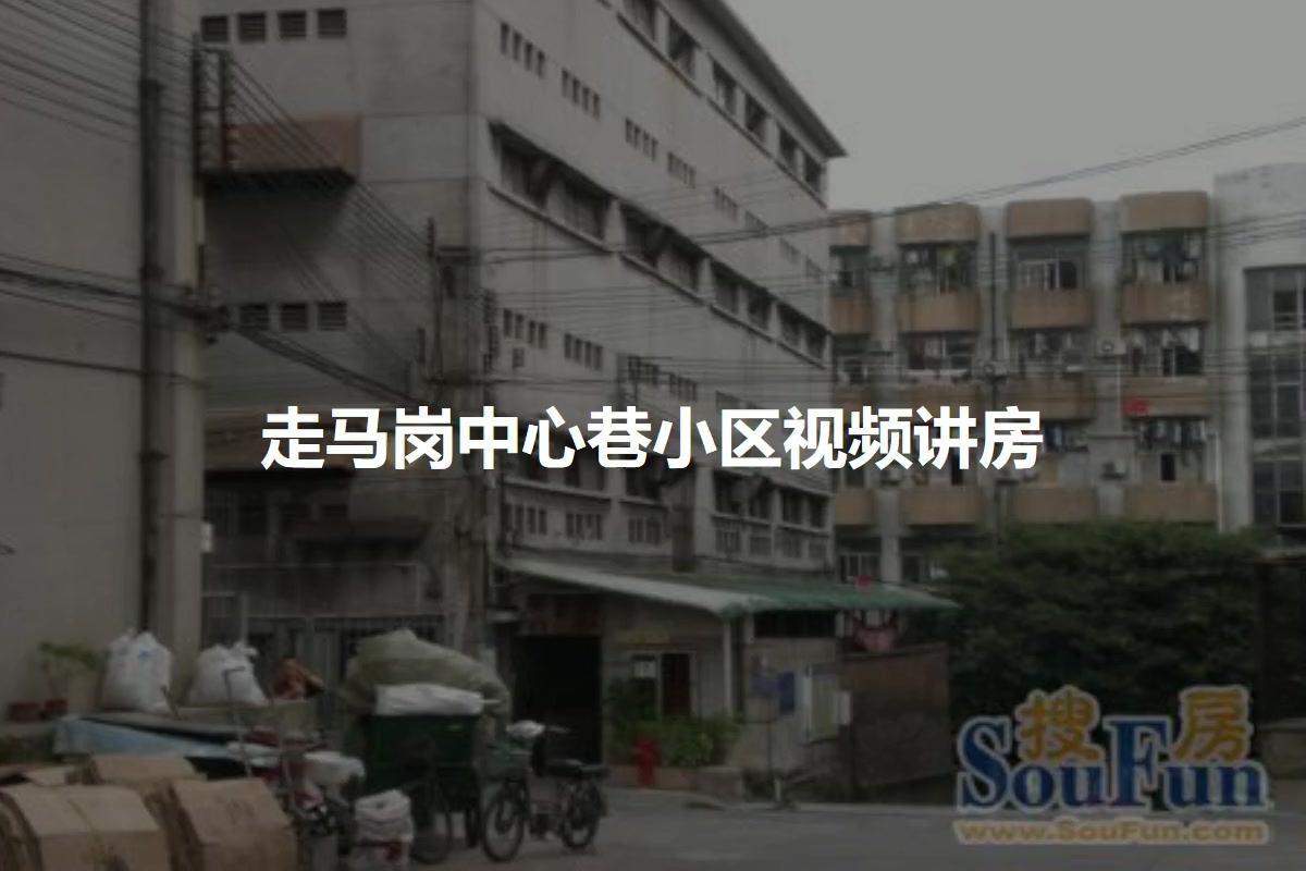 走马岗中心巷小区
