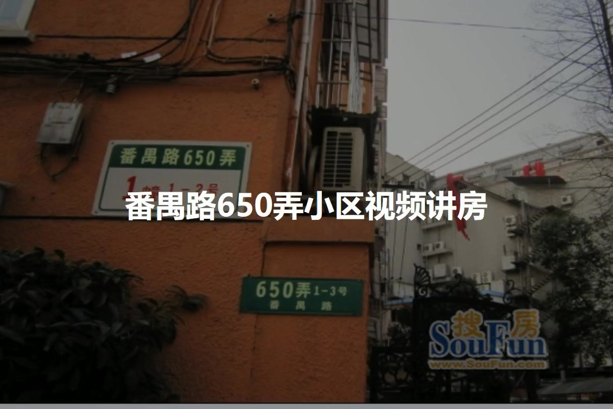 番禺路650弄小区