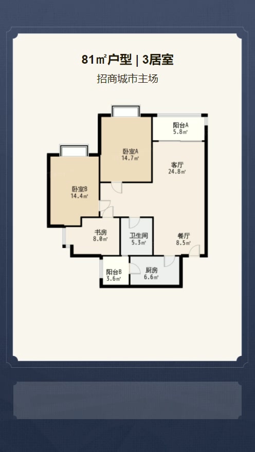 招商城市主场户型解析视频